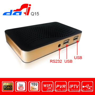 Mini DVB-S2 Q-Sat Q15 USB WiFi and LAN Ca Card HD Satellite Receiver